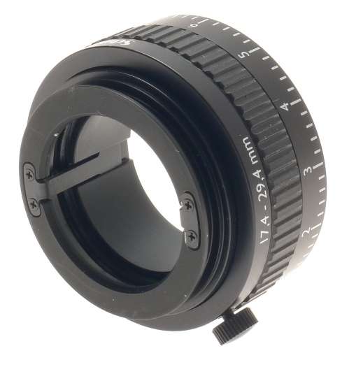 SCHNEIDER MAKRO-UNIFOC12 LENS ADAPTER MOUNT MINT CAPS KEY 17,4-29,4mm BOXED