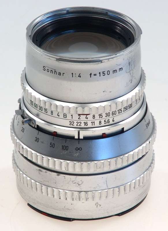 HASSELBLAD ZEISS SONNAR CHROME 1:4 f=150mm FITS 500 C/M CM CAMERA CAPS 4/150mm