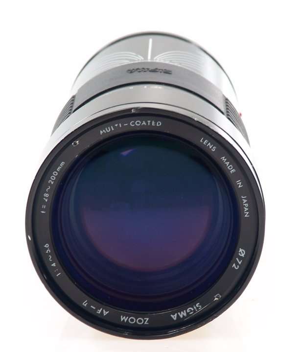SIGMA ZOOM AF 1:4.5-5.6 f=28mm-200mm MULTI COATED CASE