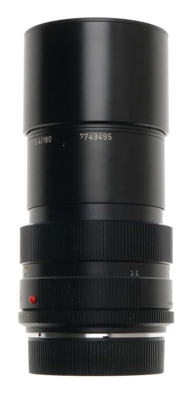 LEICA APO-TELYT-R 1:3.4/180mm SLR 3-CAM CAMERA LENS CANADA RARE f=180 CAPS 11242