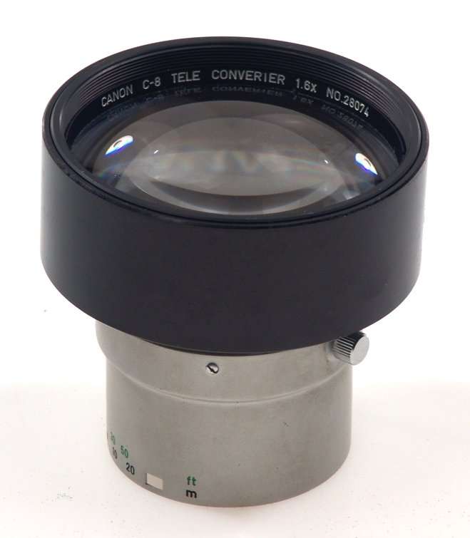 CANON C8 TELE-CONVERTER LEATHER CASE BOX CINEZOOM 512