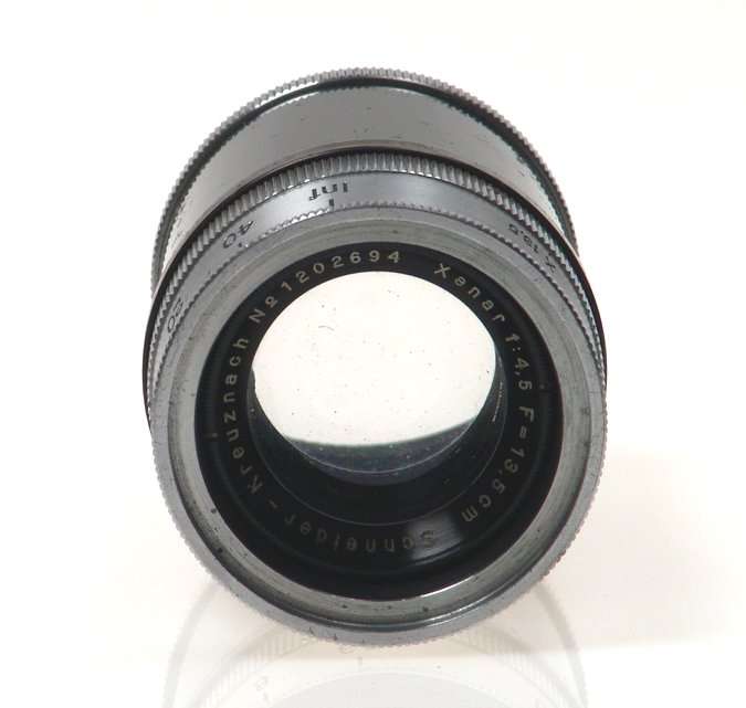 SCHNEIDER XENAR SCREW MOUNT LENS 1:4.5/13.5 cm 4.5/135