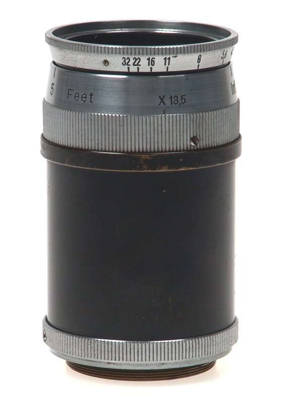 SCHNEIDER XENAR SCREW MOUNT LENS 1:4.5/13.5 cm 4.5/135
