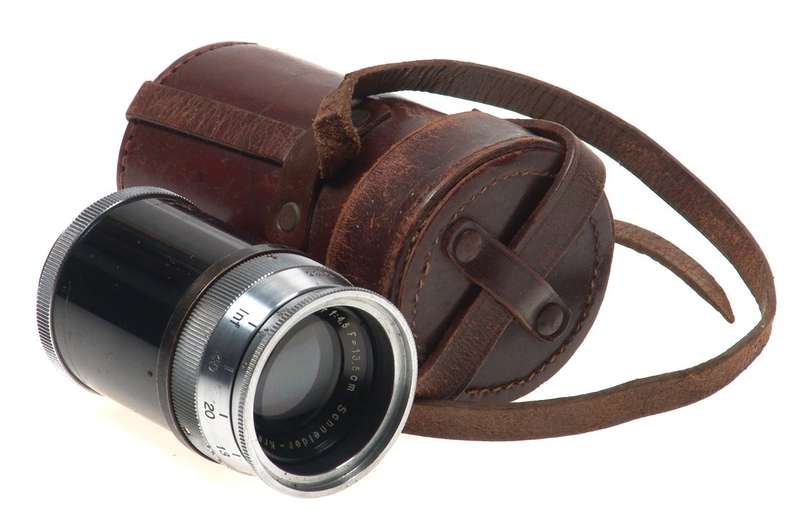 SCHNEIDER XENAR SCREW MOUNT LENS 1:4.5/13.5 cm 4.5/135