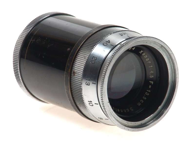 SCHNEIDER XENAR SCREW MOUNT LENS 1:4.5/13.5 cm 4.5/135