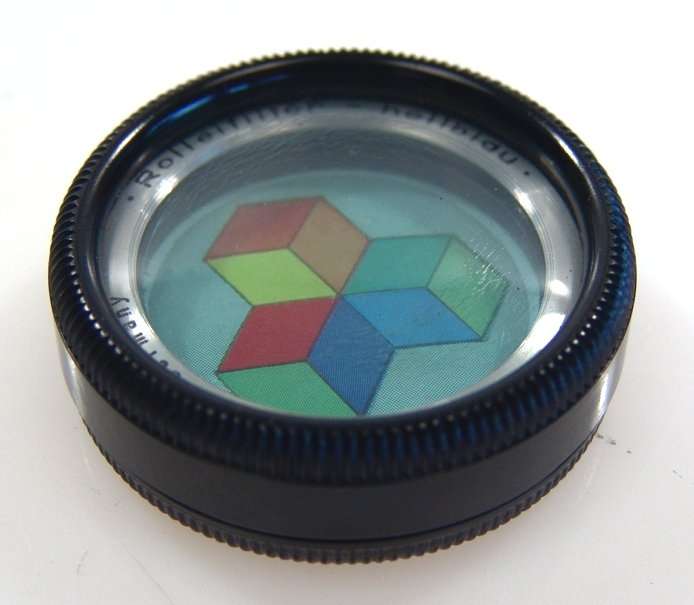 ROLLEIFLEX CAMERA BLUE FILTER HELLBLAU ROLLEIFILTER NR