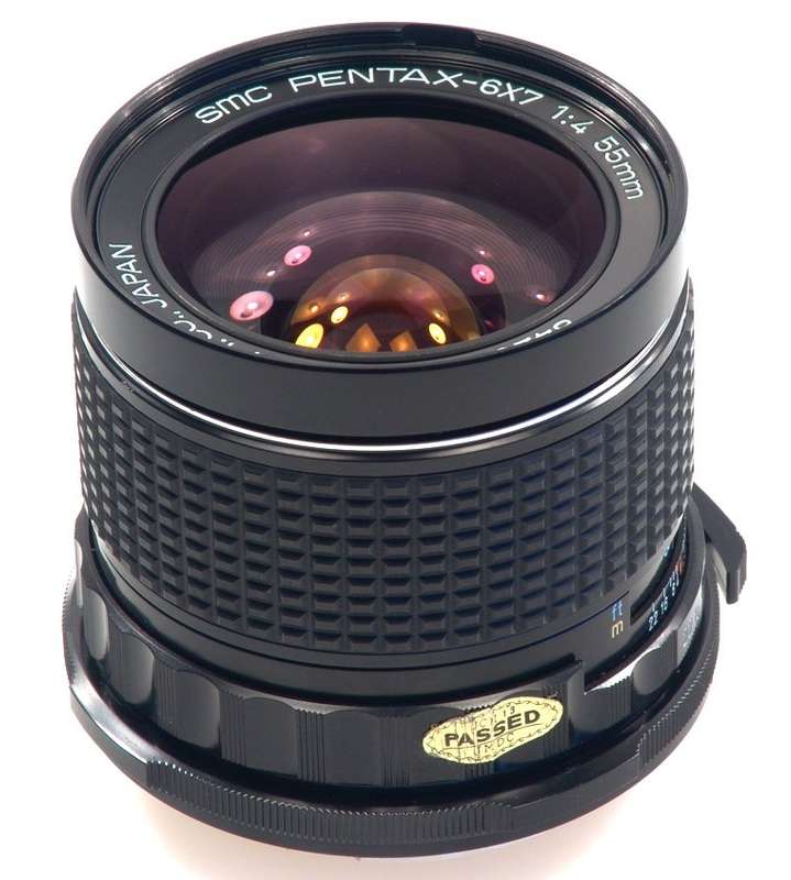 PENTAX SMC-6x7 CAMERA f=55 LENS CASE CAP 1:4/55mm MINT