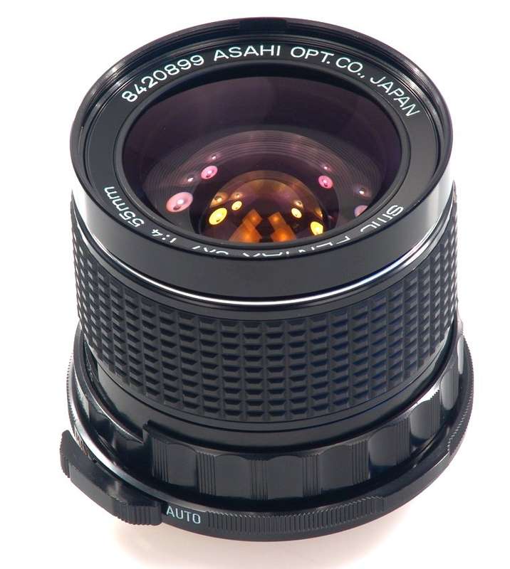 PENTAX SMC-6x7 CAMERA f=55 LENS CASE CAP 1:4/55mm MINT