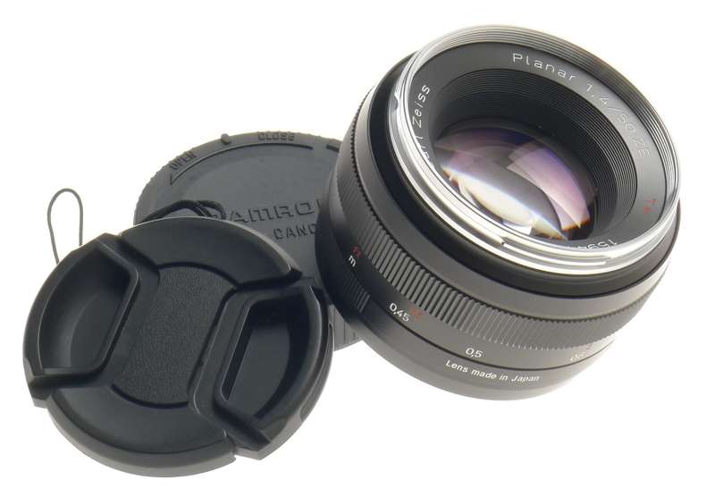 CANON ZEISS PLANAR T* 1.4/50mm ZE MOUNT f=50mm MINT- SLR CAMERA FAST PRIME LENS