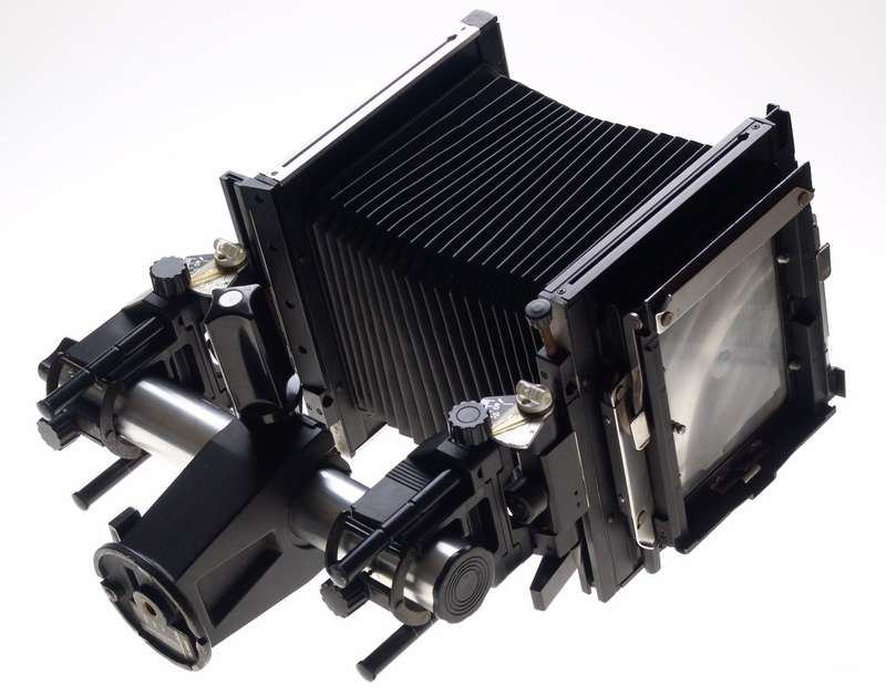 SINAR F LARGE FORMAT 4x5 BELLOWS MONORAIL BLACK FILM CAMERA NO LENS EXCELLENT NR