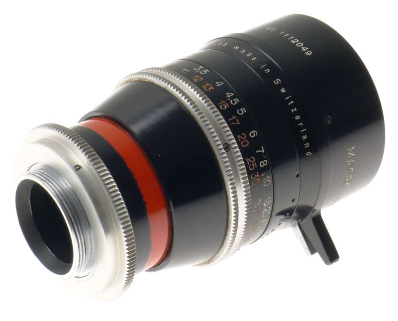 BOLEX H16 RX MACRO-SWITAR Pre-set 1.9 f=75mm CAPS HOOD 1.9/75 MICRO 4/3 SERVICED