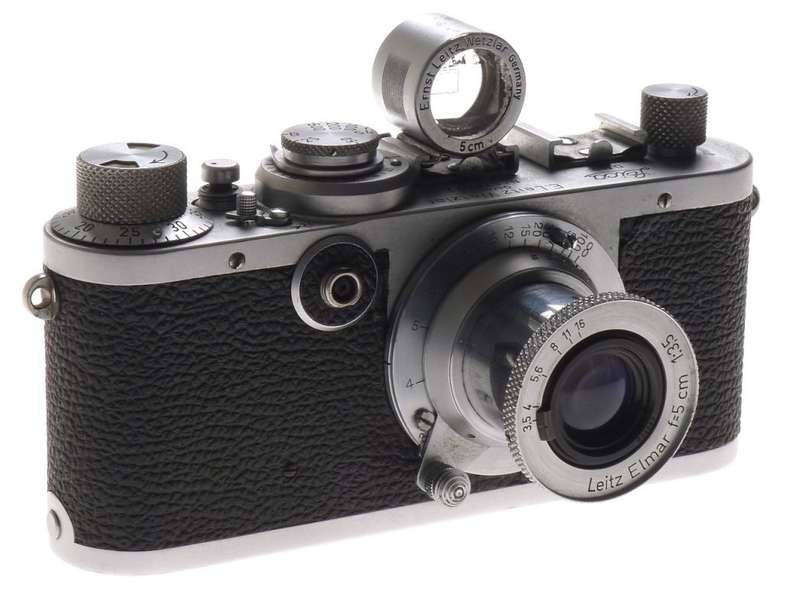LEICA If RANGEFINDER CAMERA 1f LEITZ ELMAR f=5cm 1:3.5 LENS 50mm FINDER USED NR