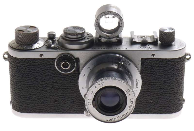 LEICA If RANGEFINDER CAMERA 1f LEITZ ELMAR f=5cm 1:3.5 LENS 50mm FINDER USED NR