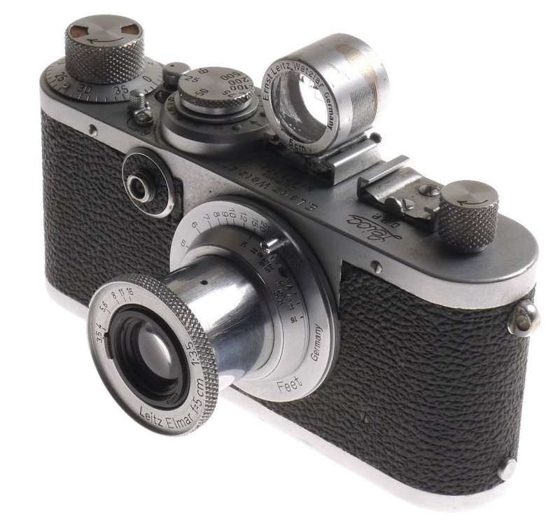 LEICA If RANGEFINDER CAMERA 1f LEITZ ELMAR f=5cm 1:3.5 LENS 50mm FINDER USED NR