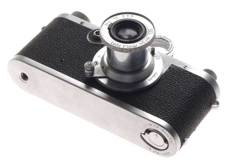 LEICA If RANGEFINDER CAMERA 1f LEITZ ELMAR f=5cm 1:3.5 LENS 50mm FINDER USED NR