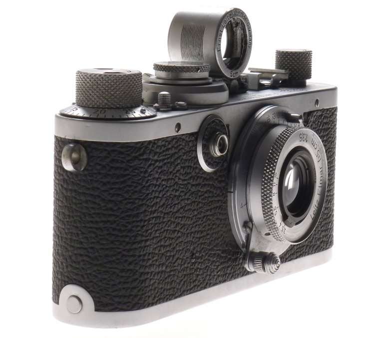 LEICA If RANGEFINDER CAMERA 1f LEITZ ELMAR f=5cm 1:3.5 LENS 50mm FINDER USED NR