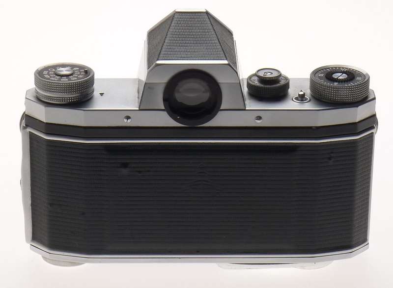 PRAKTICA IV F CHROME SLR 35mm CAMERA MEYER-OPTIK DOMIPLAN 2.8/50mm GOERLITZ f=50