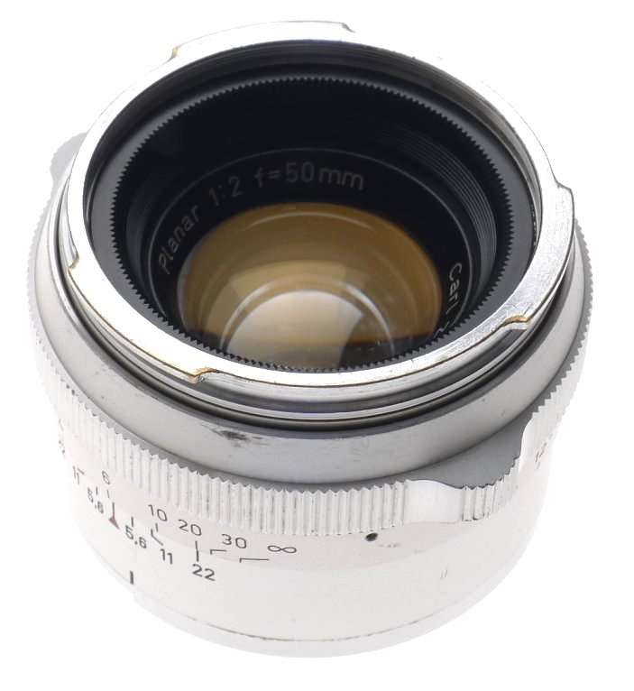 CASED CONTAREX SPECIAL ZEISS IKON RARE FILM CHROME CAMERA f=50mm PLANAR 1:2/50mm