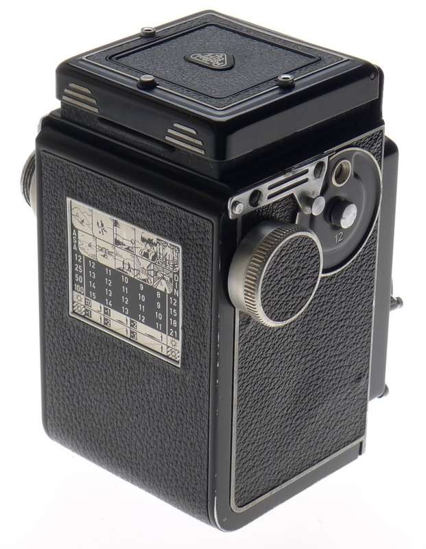 ROLLEICORD TLR CAMERA KIT XENAR 3.5/75mm ROLLEIKIN CASE HOOD CAP FILTER MANUALS