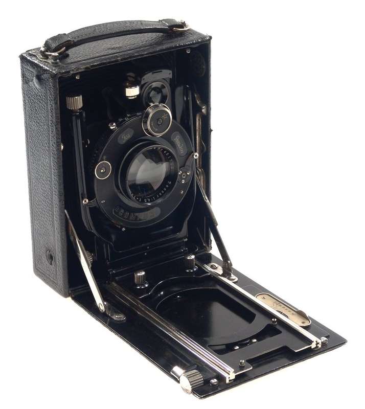 WALTER TALBOT BERLIN IDEAL 225 ZEISS TESSAR 4.5 f=15cm