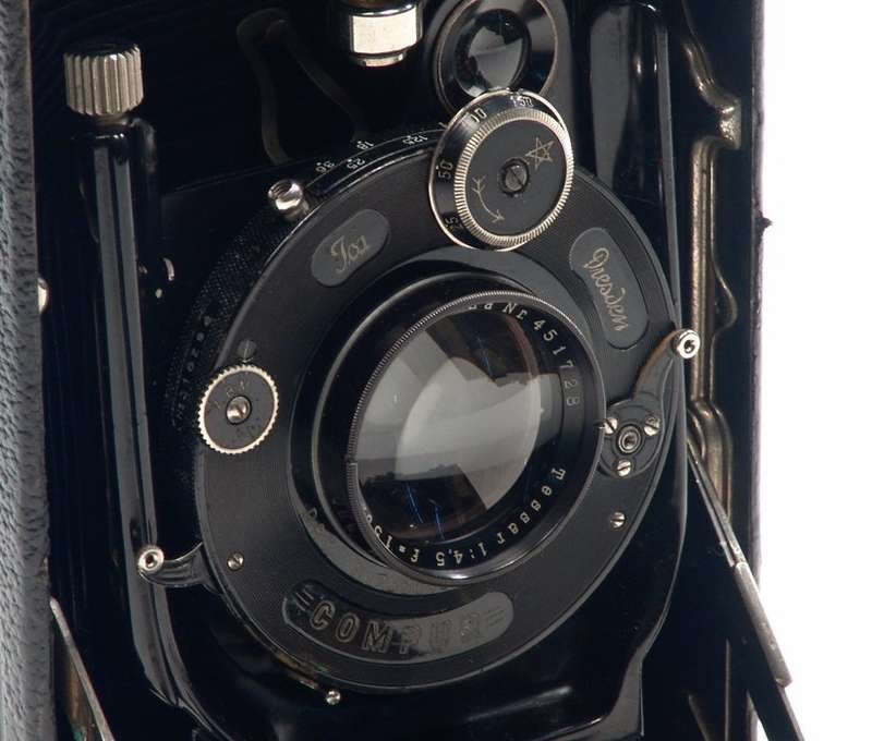 WALTER TALBOT BERLIN IDEAL 225 ZEISS TESSAR 4.5 f=15cm