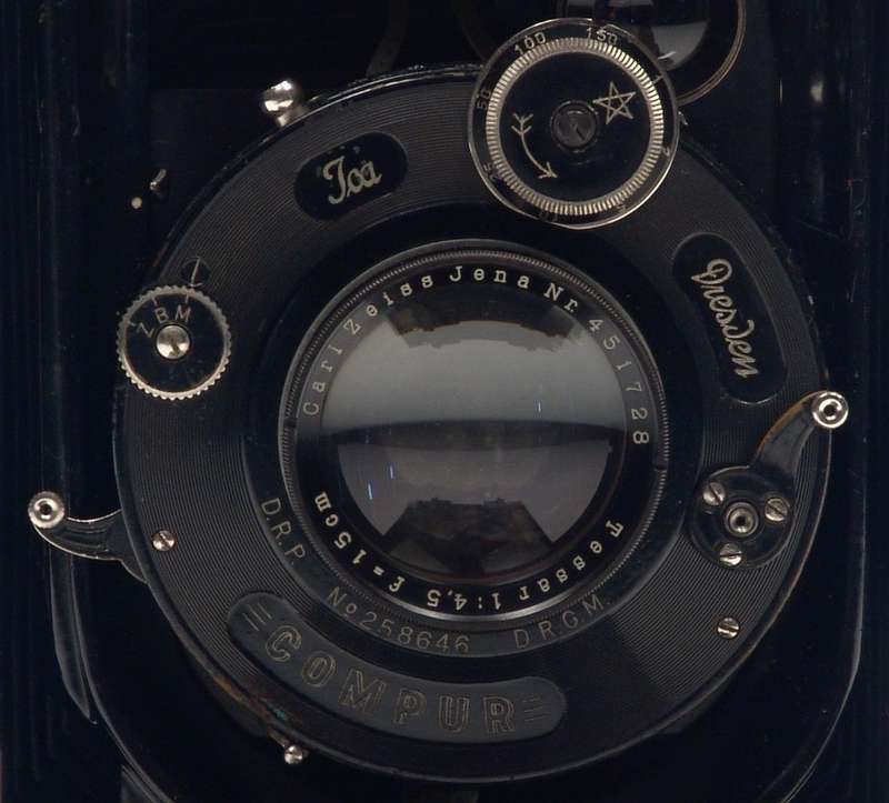 WALTER TALBOT BERLIN IDEAL 225 ZEISS TESSAR 4.5 f=15cm