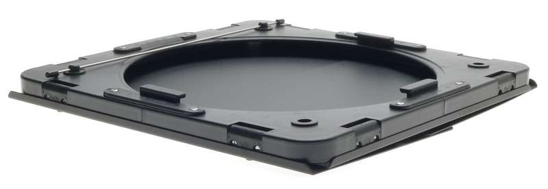 LARGE BLACK KOMPENDIUM HOODS FLIP OUT TYPE WITH FLAPS FOR LIGHTS 30cm SQUARE