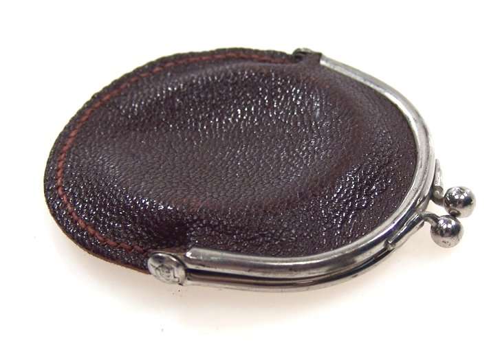 LITTLE LEATHER RARE VINTAGE LEITZ ACCESSORY CLIP POUCH