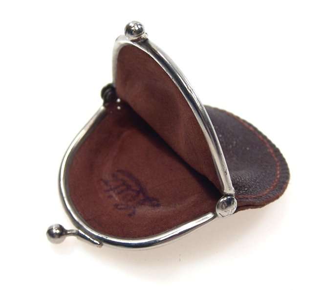 LITTLE LEATHER RARE VINTAGE LEITZ ACCESSORY CLIP POUCH
