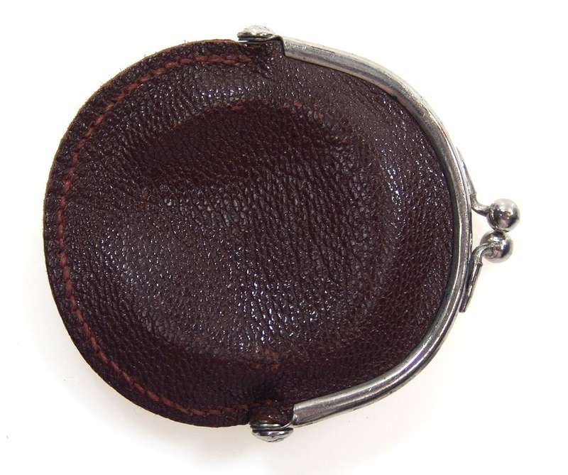 LITTLE LEATHER RARE VINTAGE LEITZ ACCESSORY CLIP POUCH