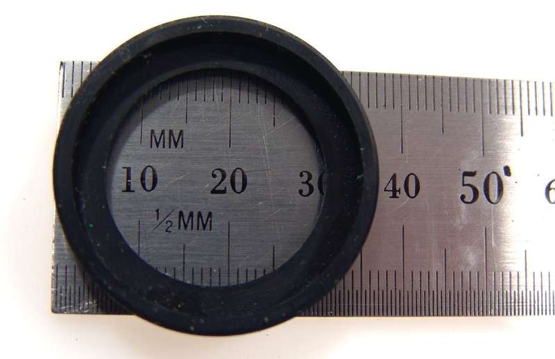 MICROSCOPE RUBBER EYEPIECES PUSH ON ZEISS LEICA LEITZ