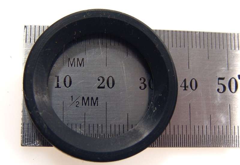 MICROSCOPE RUBBER EYEPIECES PUSH ON ZEISS LEICA LEITZ