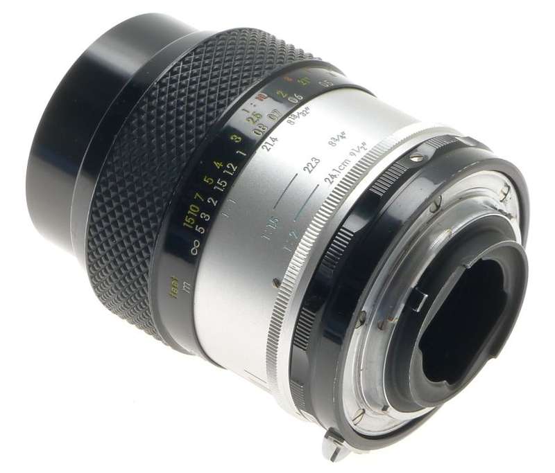 MICRO-NIKKOR-P AUTO 1:3.5/55 LENS NIKON F M2 ADAPTER f=55mm FILTER CAPS MANUAL