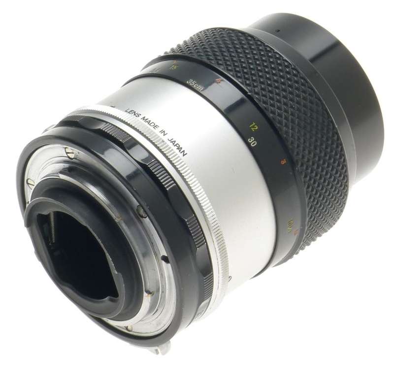 MICRO-NIKKOR-P AUTO 1:3.5/55 LENS NIKON F M2 ADAPTER f=55mm FILTER CAPS MANUAL