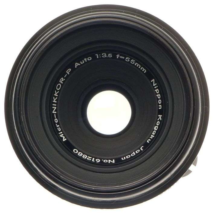 MICRO-NIKKOR-P AUTO 1:3.5/55 LENS NIKON F M2 ADAPTER f=55mm FILTER CAPS MANUAL