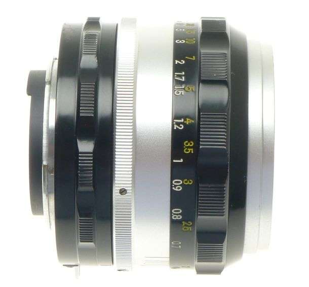 NIKKOR-S AUTO 1:1.4/50 BLACK VINAGE MANUAL f=50mm CAMERA FAST LENS CAP FILTER