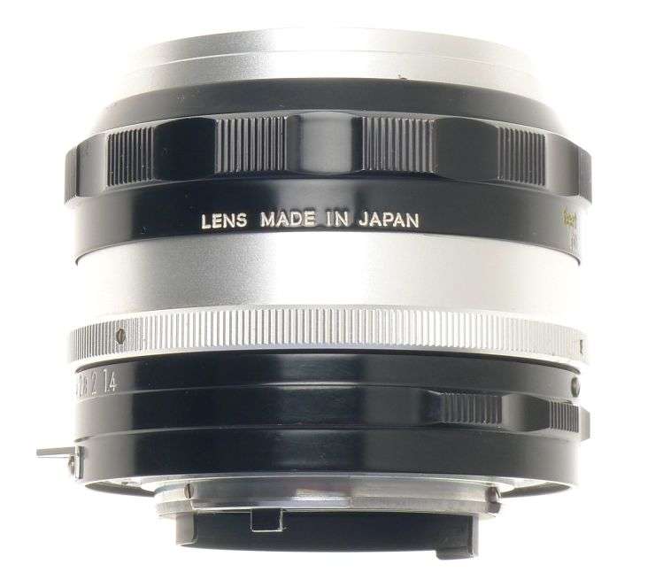 NIKKOR-S AUTO 1:1.4/50 BLACK VINAGE MANUAL f=50mm CAMERA FAST LENS CAP FILTER