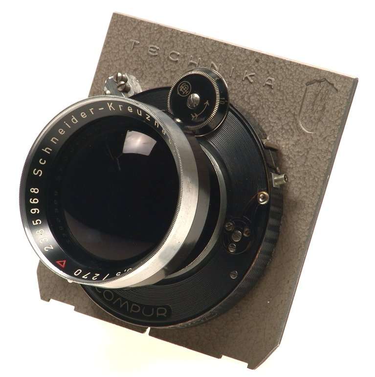 LINHOF SCHNEIDER TELE-XENAR1:5.5/270mm LENS BOARD MINT