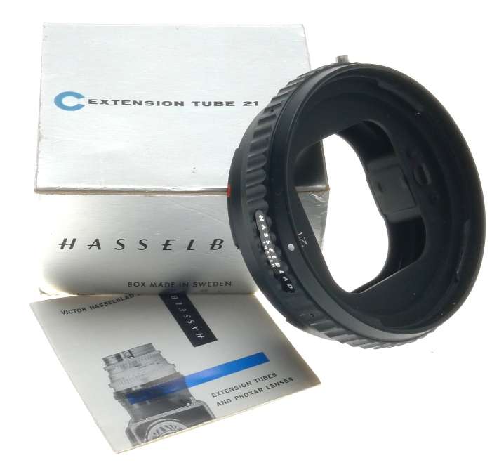 HASSELBLAD V SERIES CAMERAS TIMDC TH2 EXTENSION TUBE 21 BOXED 500 C/M 501 EXCELL