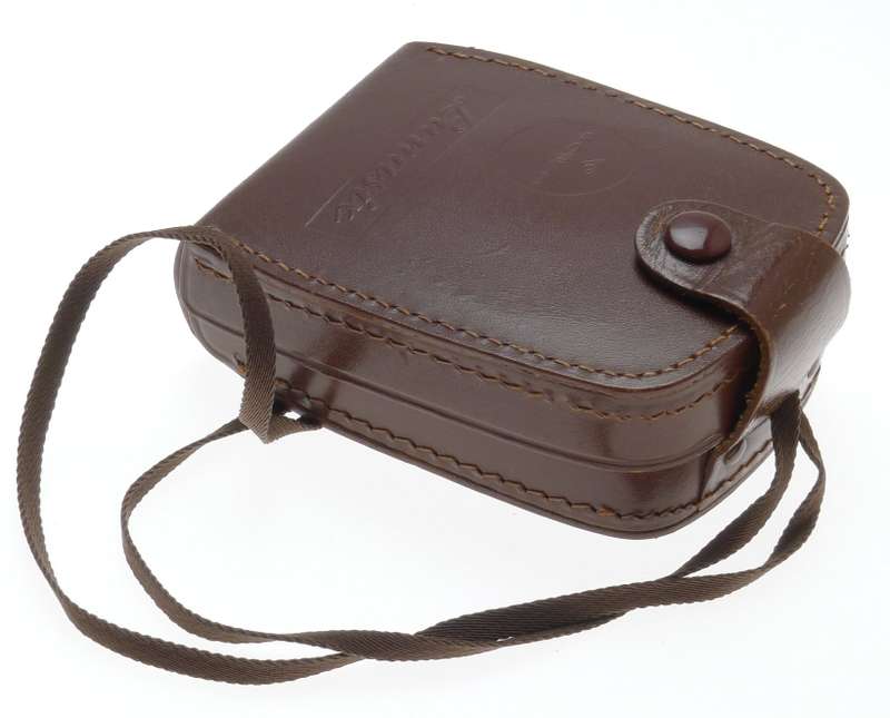 GOSSEN LUNASIX GREY LIGHT EXPOSURE BROWN LEATHER CASE USED CONDITION CLEAN STRAP