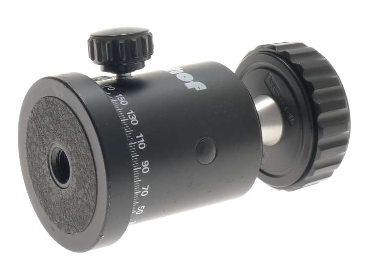 LINHOF UNIVERSAL PROFI CAMERA BLACK ORIGINAL SWIVEL ROTATING BALL HEAD CLAMPABLE