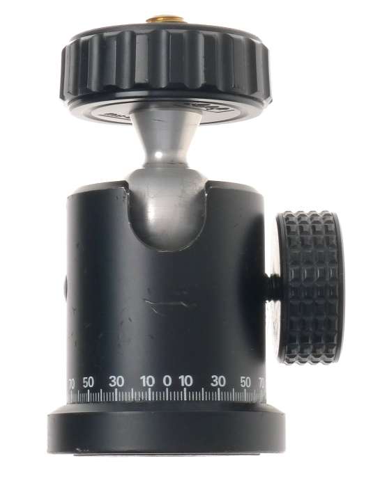 LINHOF UNIVERSAL PROFI CAMERA BLACK ORIGINAL SWIVEL ROTATING BALL HEAD CLAMPABLE