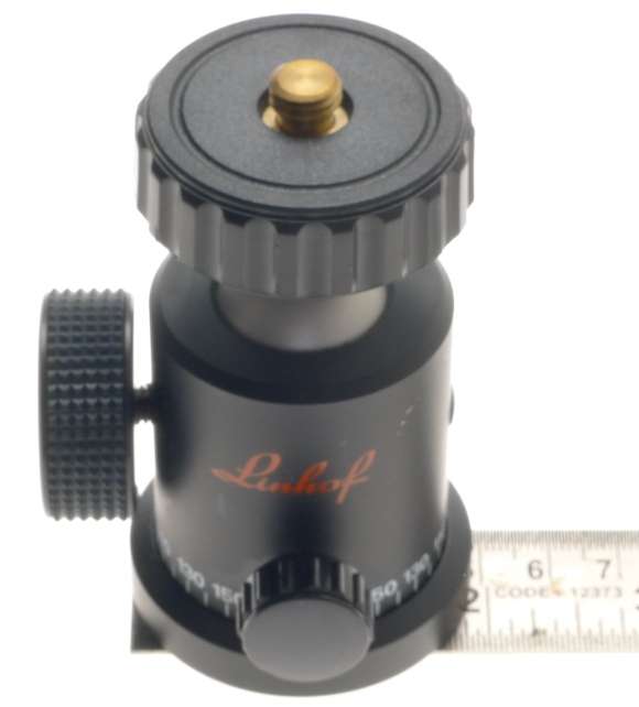 LINHOF UNIVERSAL PROFI CAMERA BLACK ORIGINAL SWIVEL ROTATING BALL HEAD WITH LOCK