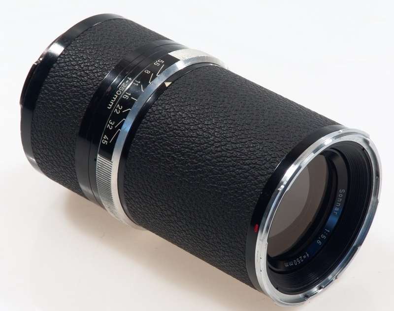ROLLEI SL66 CARL ZEISS SONNAR 1:5.6 f=250mm ROLLEIFLEX CAMERA LENS 5.6/250mm NR