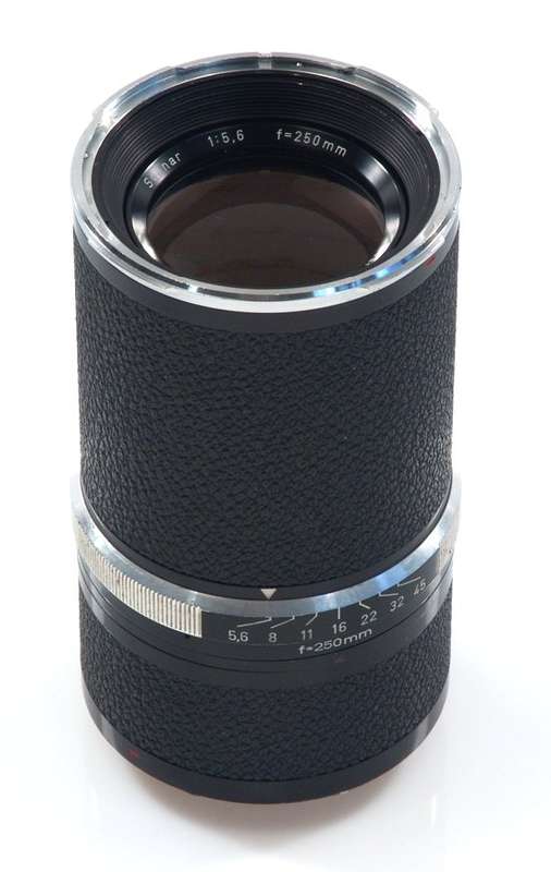 ROLLEI SL66 CARL ZEISS SONNAR 1:5.6 f=250mm ROLLEIFLEX CAMERA LENS 5.6/250mm NR