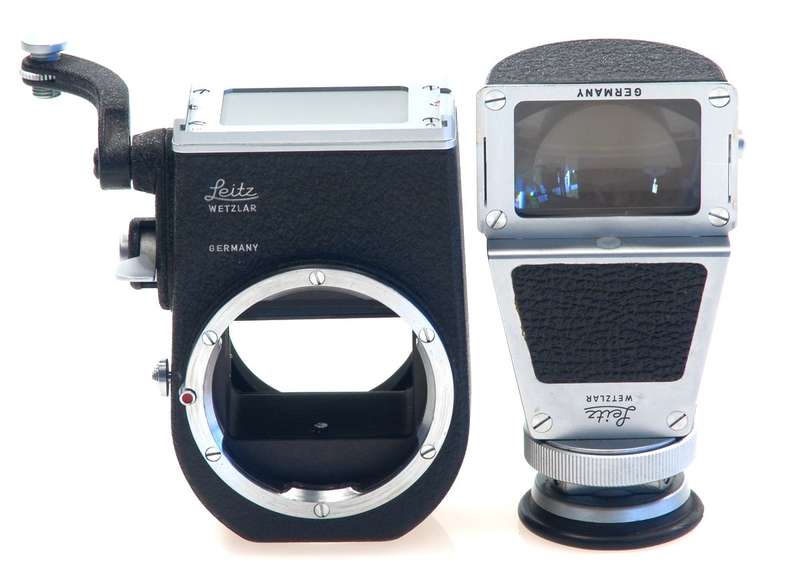 LEICA VISOFLEX II CAMERA LENS ADAPTER SLR CONVERTER BOXED OTXBO KIT WITH PRISM