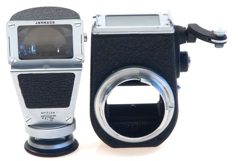 LEICA VISOFLEX II CAMERA LENS ADAPTER SLR CONVERTER BOXED OTXBO KIT WITH PRISM