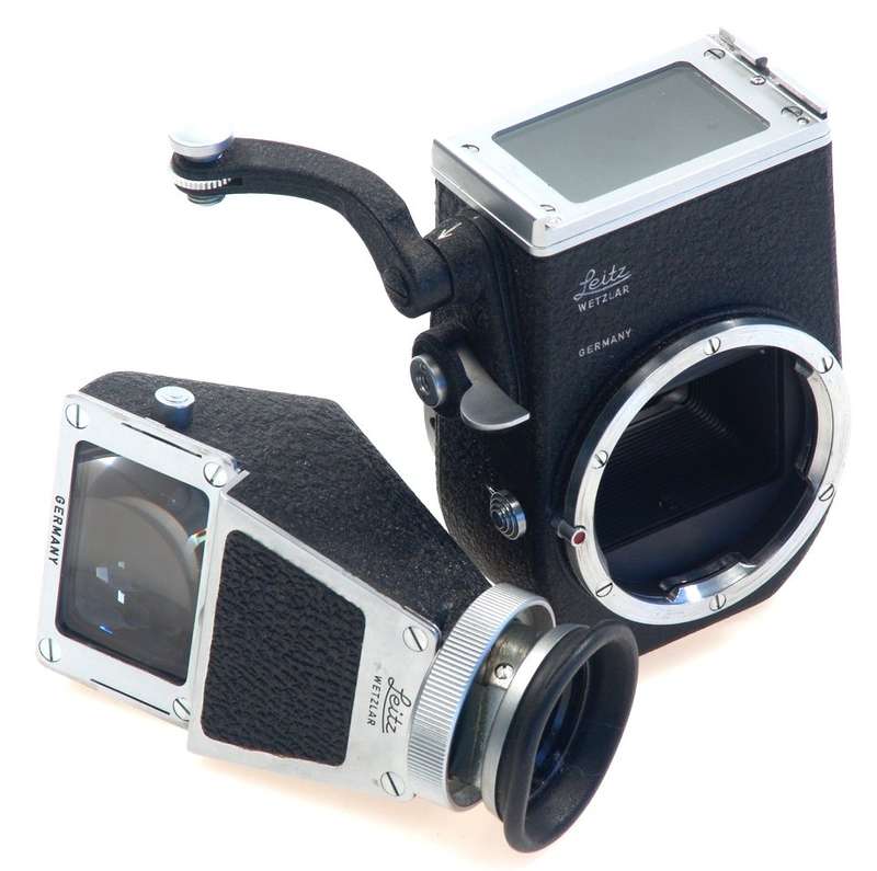 LEICA VISOFLEX II CAMERA LENS ADAPTER SLR CONVERTER BOXED OTXBO KIT WITH PRISM