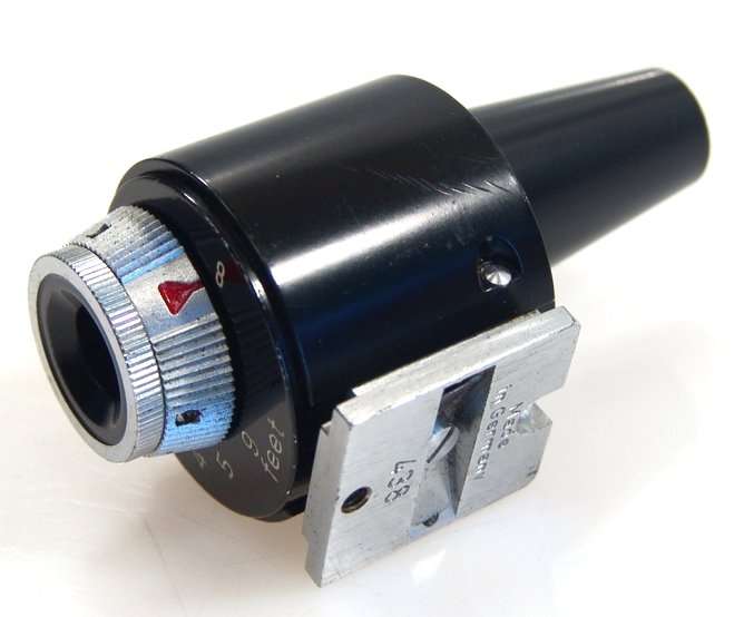 ZEISS IKON CONTAX IIIa CAMERA IIa I BLACK UNIVERSAL VIEWFINDER ATTACHMENT 438 NR