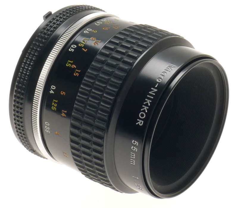 AI-S NIKON f=55mm MICRO-NIKKOR 55mm f/2.8 CAPS FILTER SERVICED CLA LENS 2.8/55mm